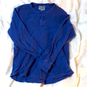 Lucky Brand Men’s blue Henley size M